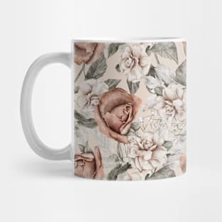 Pastel Wild Flower Pattern Mug